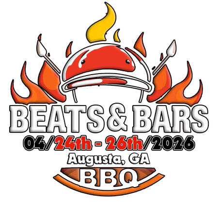 Beats and Bars BBQ Beats and Bars bbq logo April 24th - 26th Augusta, GA